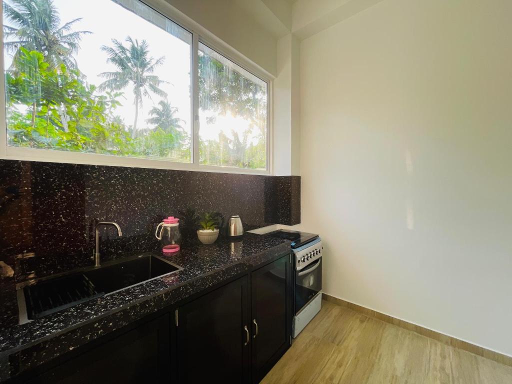 Η κουζίνα ή μικρή κουζίνα στο THE ONE Villa