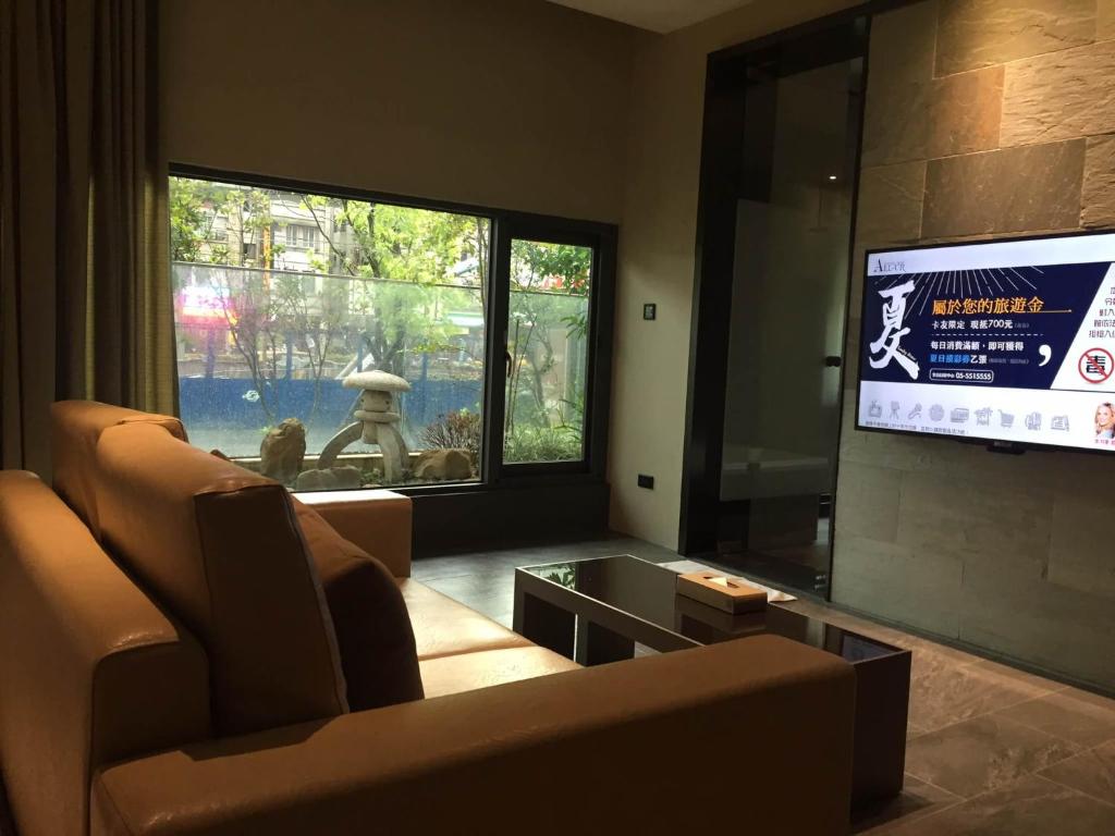 Posezení v ubytování All-Ur Boutique Motel - Xinzhuang Branch