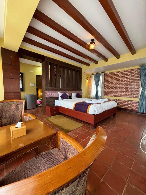 Postel nebo postele na pokoji v ubytování Paradise Villa