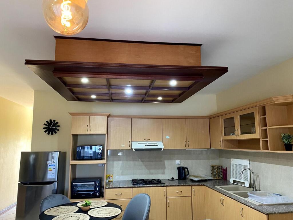 Η κουζίνα ή μικρή κουζίνα στο Cozy Studio in Grand Bay