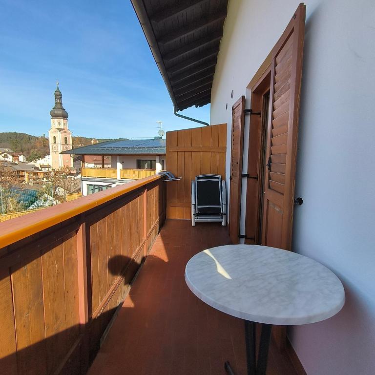 B&B Garni Lantschner - Chambre Double Avec Balcon (2 Adultes + 1 Enfant)
