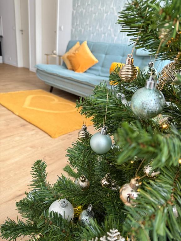 Posezení v ubytování Ferienwohnung Rehn 1