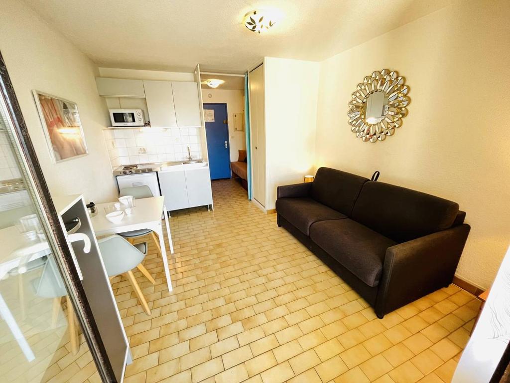 Apt Studio 2 couchages CAP D'AGDE NATURISME