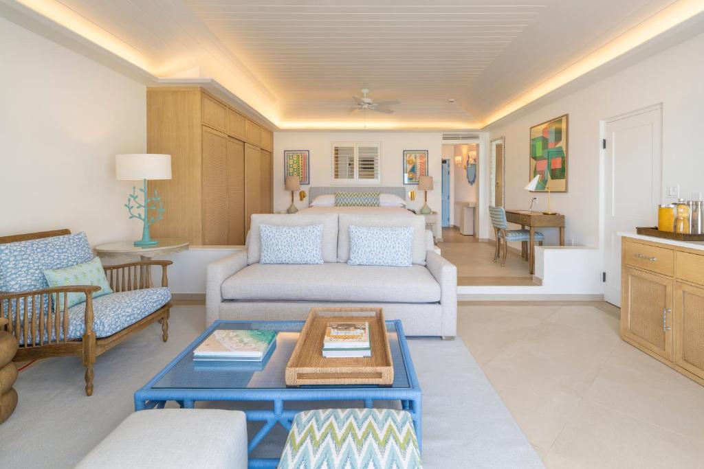 Χώρος καθιστικού στο Curtain Bluff - All Inclusive