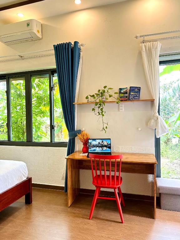 Hoi An Paddy House Homestay - Quarto Duplo Com Vista Jardim