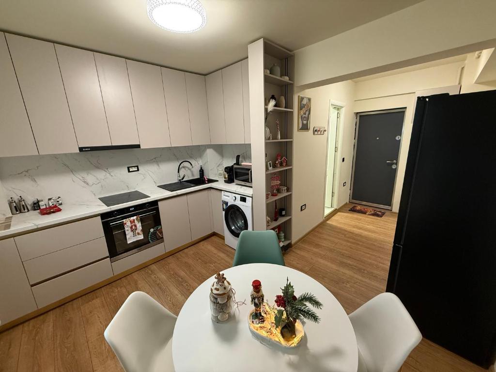 Η κουζίνα ή μικρή κουζίνα στο Aristizza Studio