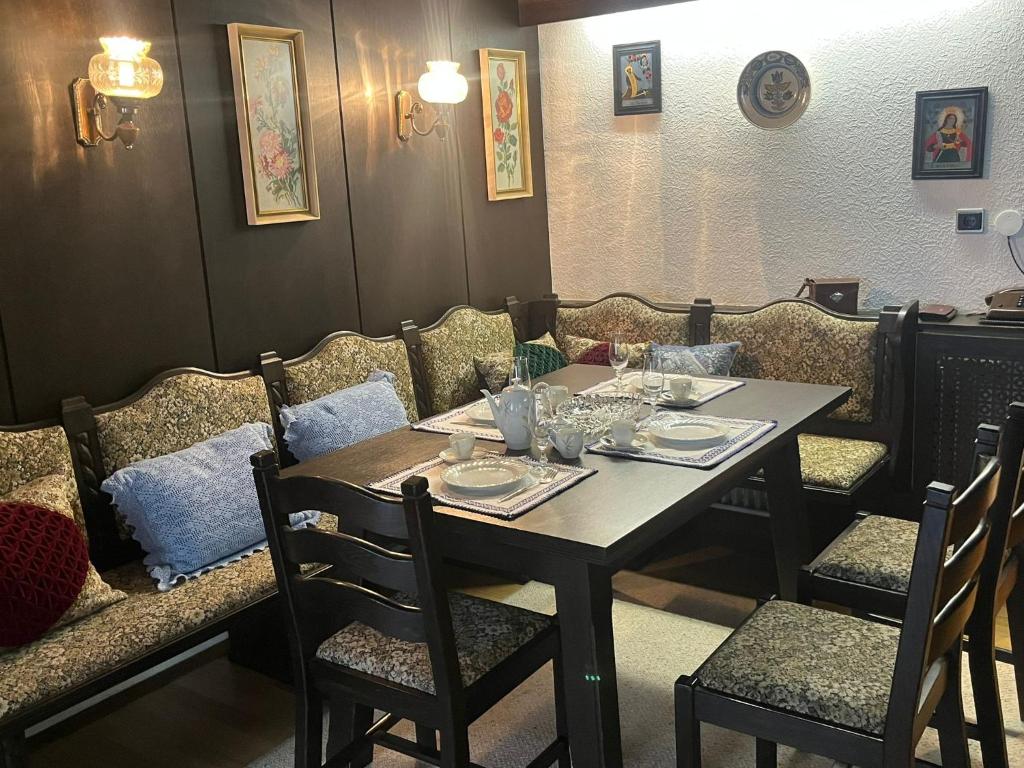 Χώρος καθιστικού στο Ferienwohnung Altstadt Freistadt