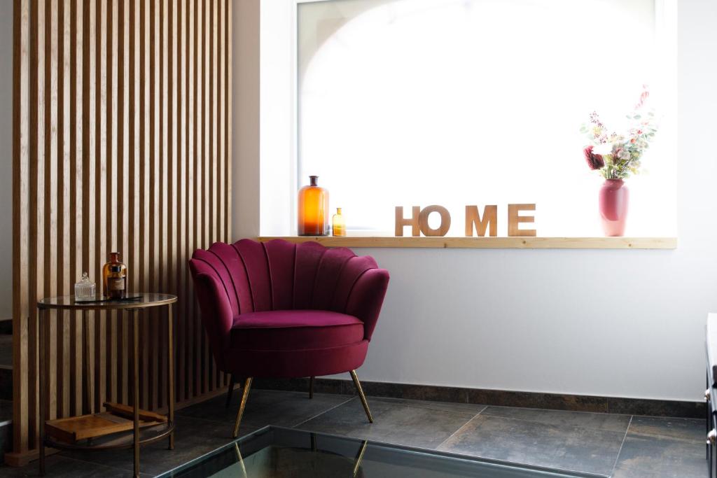 Χώρος καθιστικού στο Le 101 d'Alsaciens