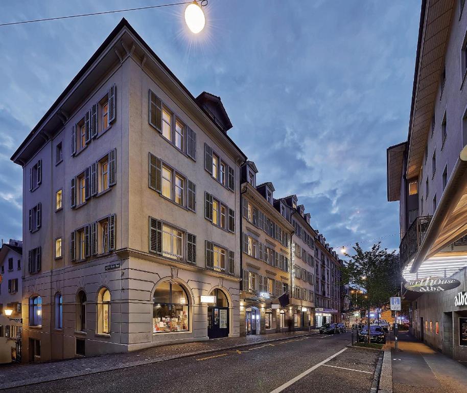 Bygningen som hotellet ligger i
