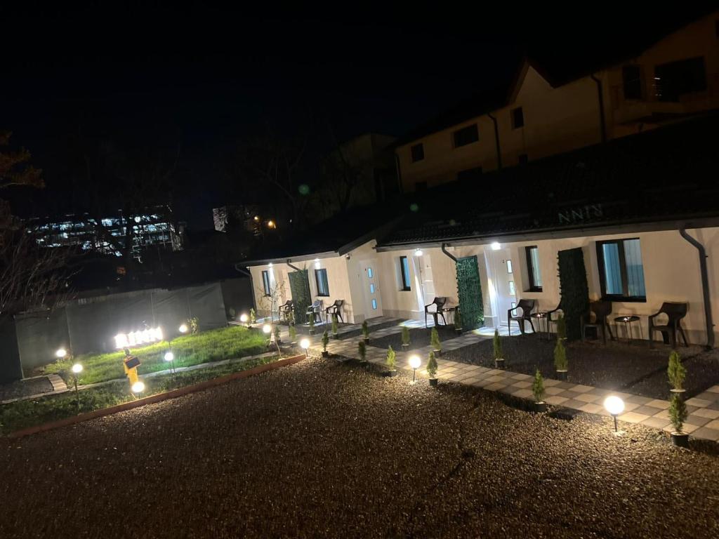 Bygningen som pensionatet ligger i