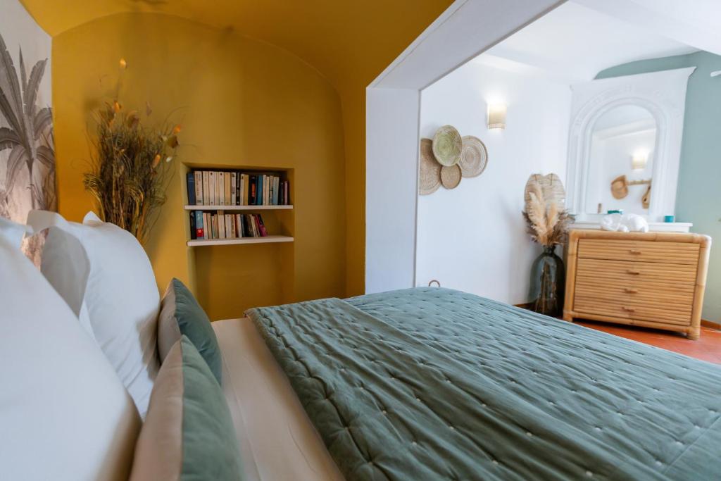 Le Mas Fraissinet - Suite Lit Queen-Size Avec Baignoire Spa