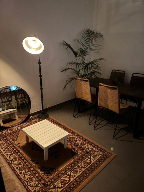 Posezení v ubytování Casa Lourdes