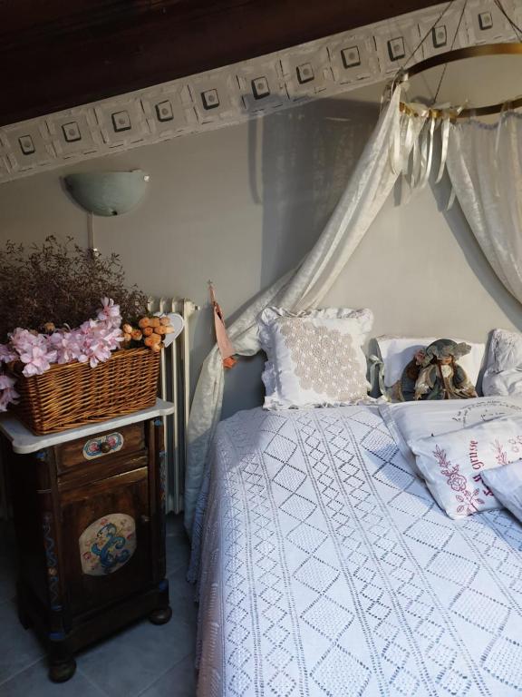 Postel nebo postele na pokoji v ubytování Creativ hause