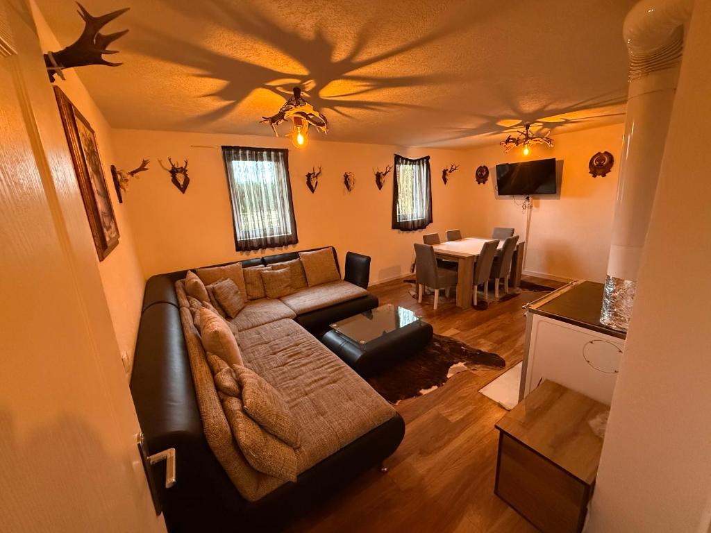 Χώρος καθιστικού στο Vikendica Golija