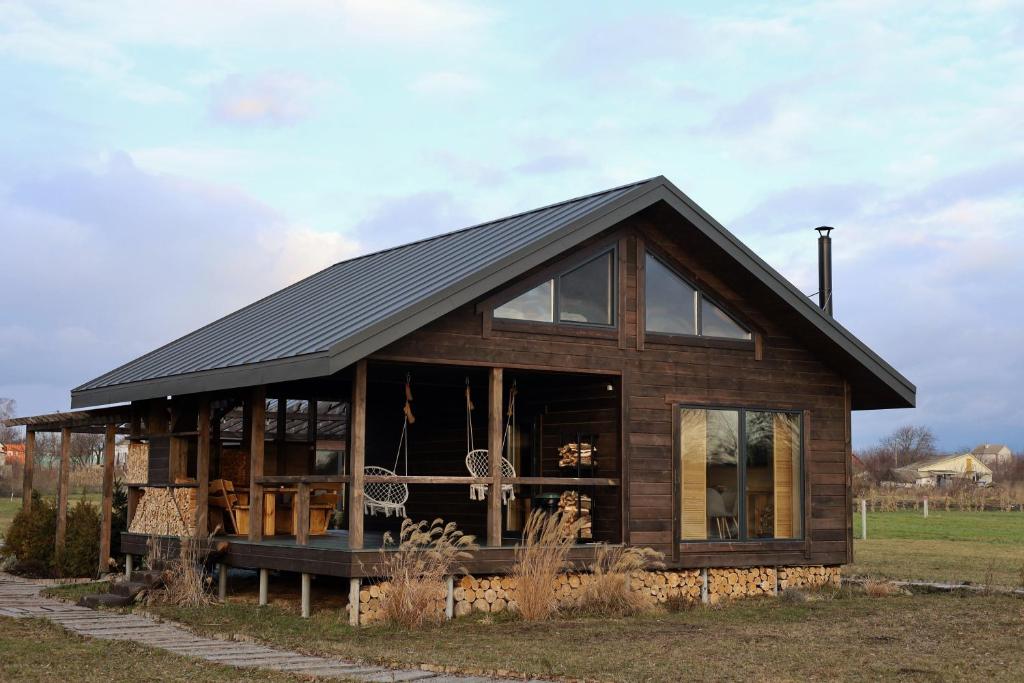 Budova, kde se aparthotel nachází