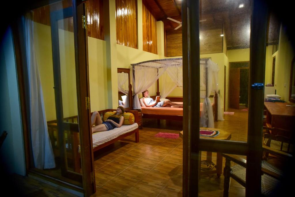 Postel nebo postele na pokoji v ubytování Hotel Finlanka
