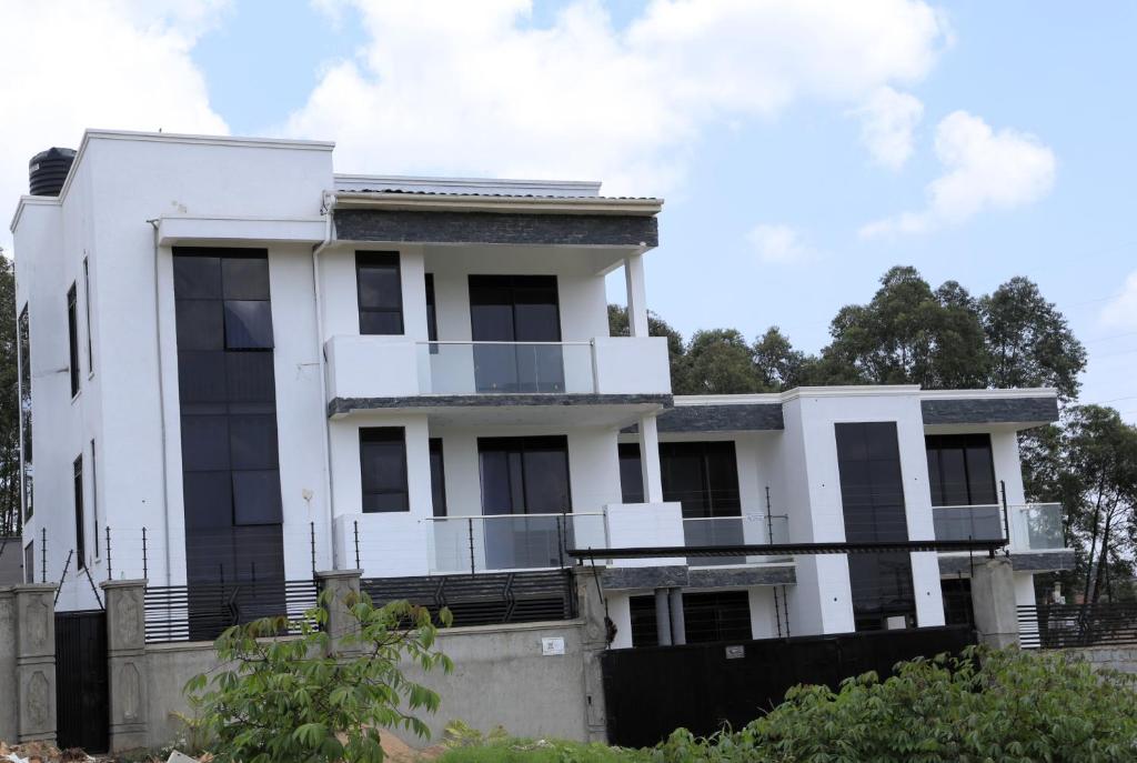 Το κτήριο όπου στεγάζεται  το διαμέρισμα