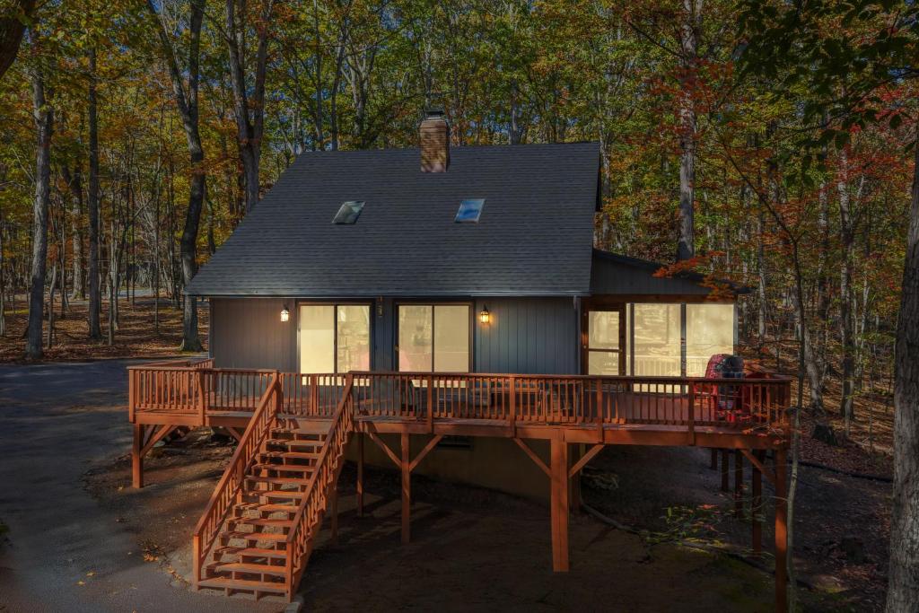 Budova, kde se prázdninový dům nachází