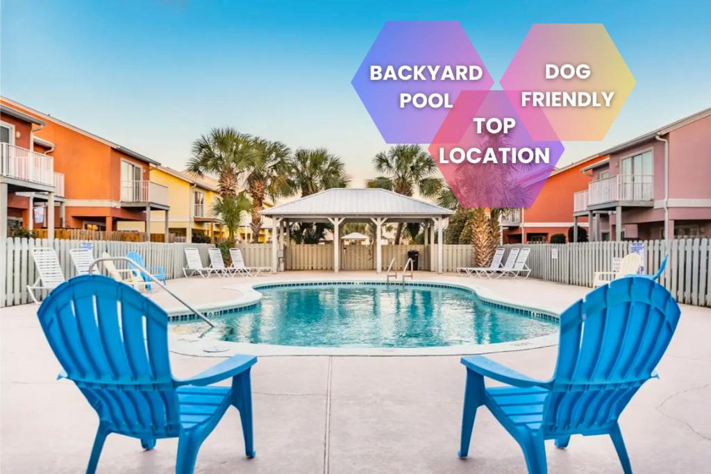 ! 5 Min Walk to Miramar Beach ! Large Family Beach House featuring Backyard Pool, Yard & Patio, Pets Welcome, Fast WiFi photo