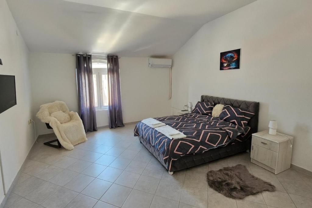 Posezení v ubytování Stan na dan Crystal