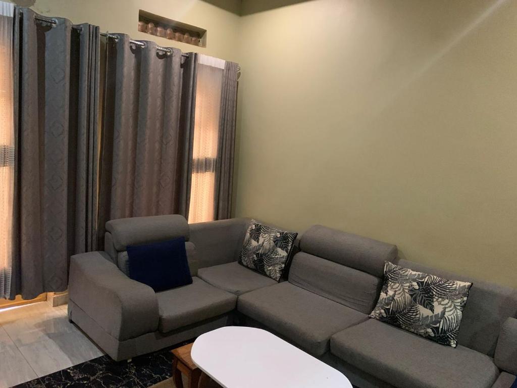 Χώρος καθιστικού στο Le Manoir