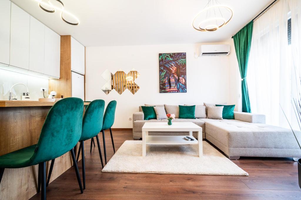 Χώρος καθιστικού στο La Casa