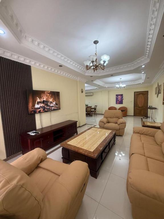 Χώρος καθιστικού στο Oysterbay Retreat - 2-Bedroom Ocean View