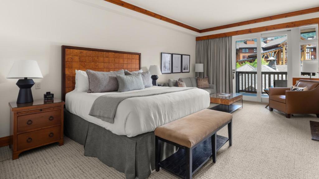 Postel nebo postele na pokoji v ubytování 311 Upper Main By Stowe Mountain Rentals