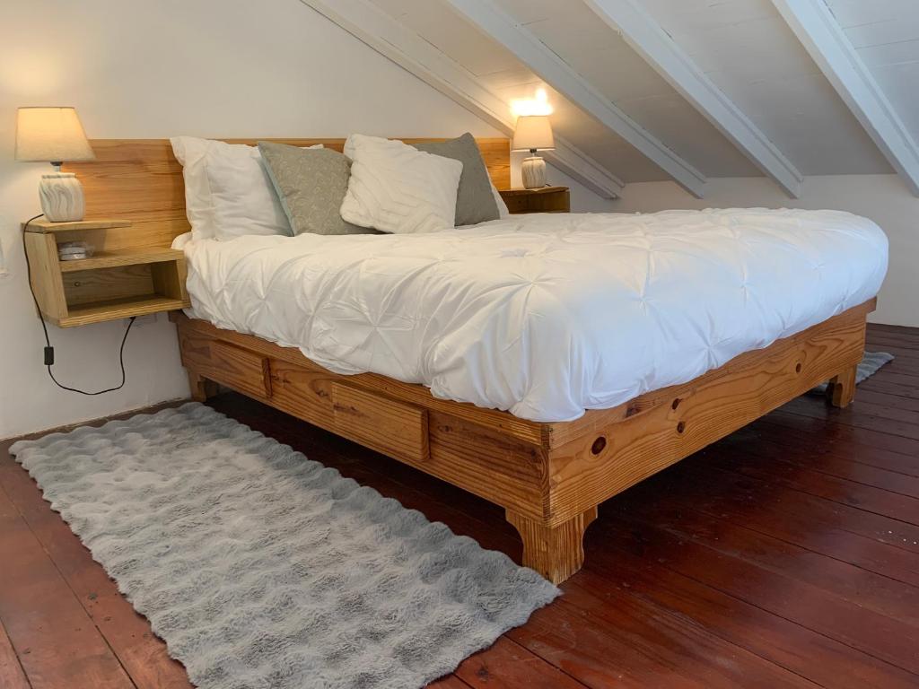 Postel nebo postele na pokoji v ubytování Villa Brisa del Caribe