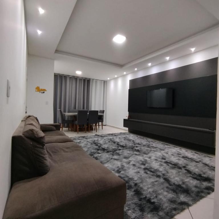 Χώρος καθιστικού στο AP Morada das Palmeiras