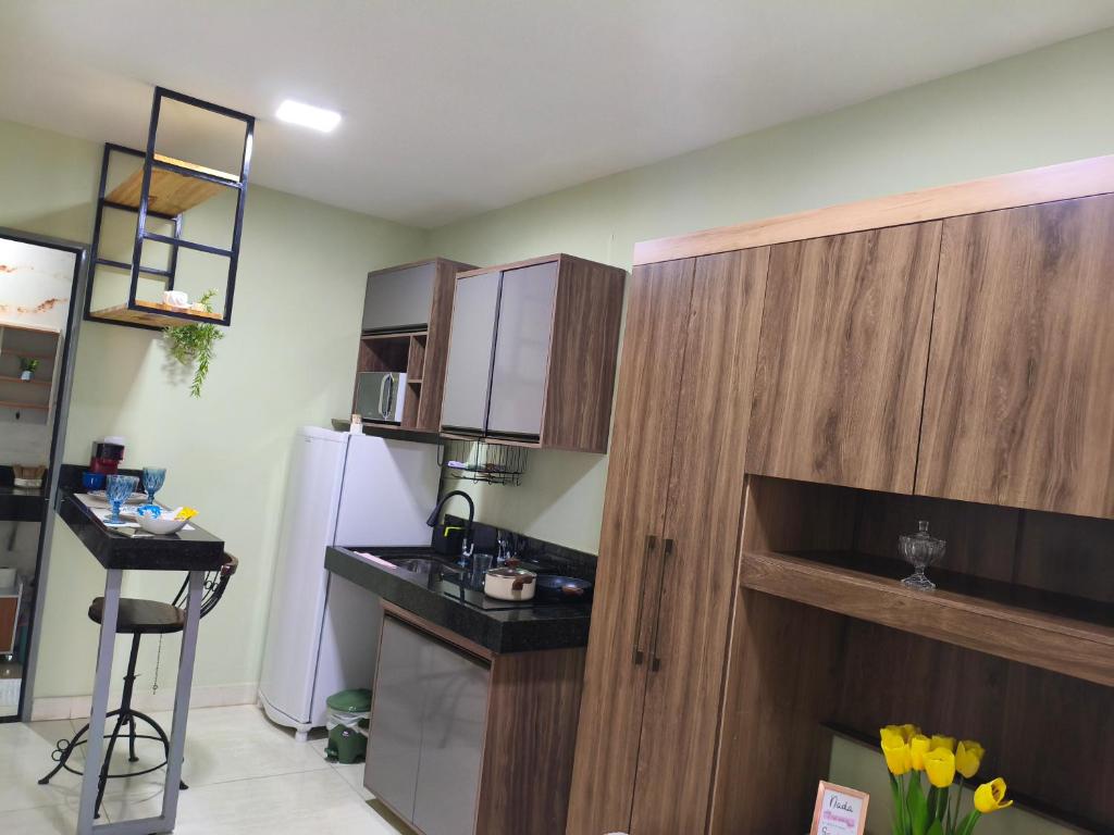 Køkken eller tekøkken på Flats containers