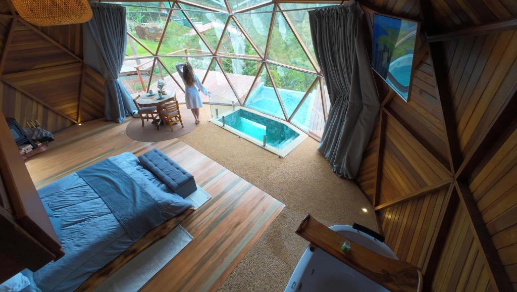 Πισίνα στο ή κοντά στο CHALÉ MALACARA VIEW