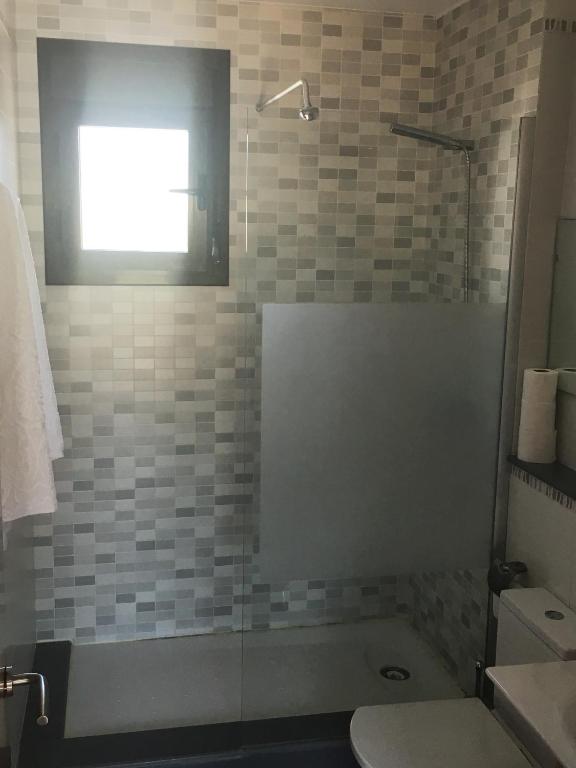 Koupelna v ubytování Hotel Bon Lloc