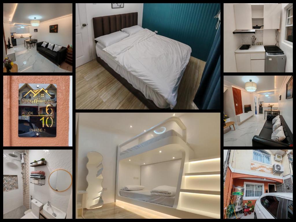 Kuchyň nebo kuchyňský kout v ubytování Chi's Homestaycation