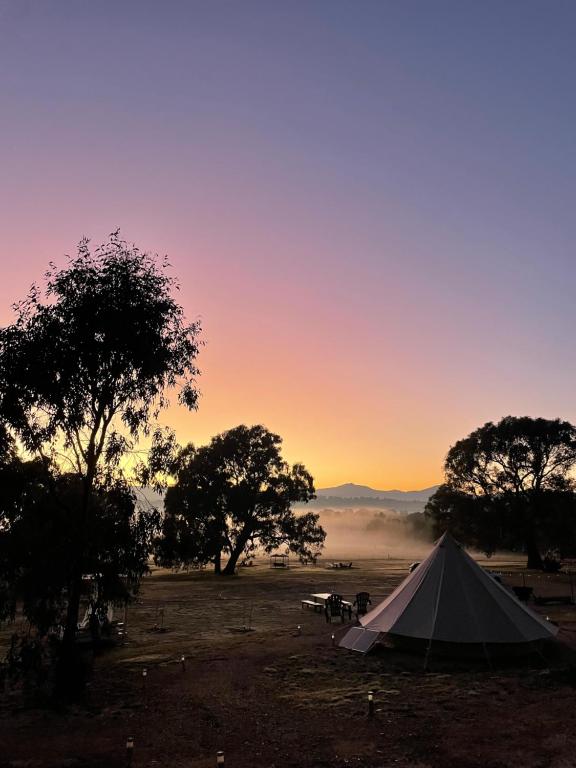Foto de la galería de Mansfield Glamping - Adults-Only Luxury Bell Tents with Mt Buller Views en Mansfield