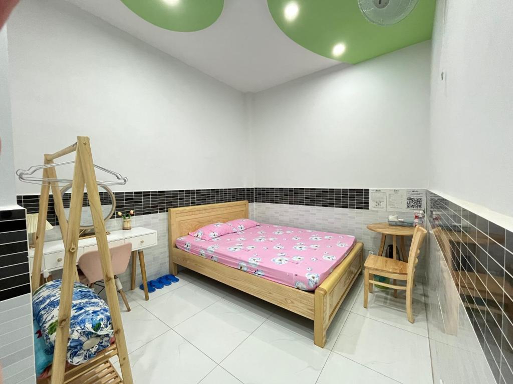 Postel nebo postele na pokoji v ubytování GAO Motel