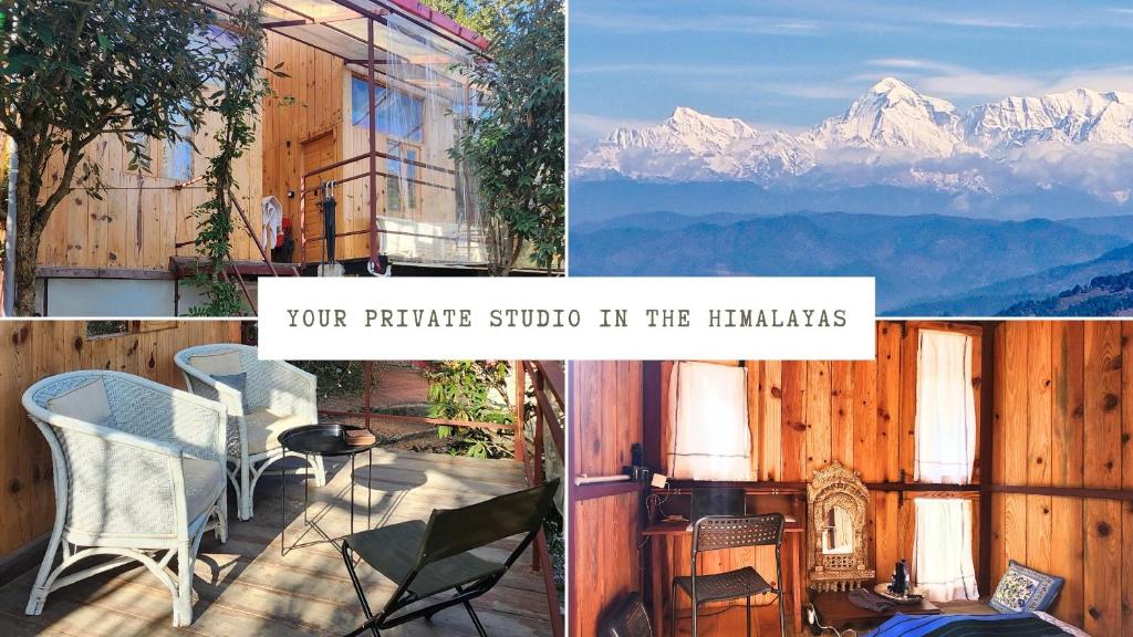 Nespecifikovaný výhled na hory nebo výhled na hory při pohledu z apartmánu