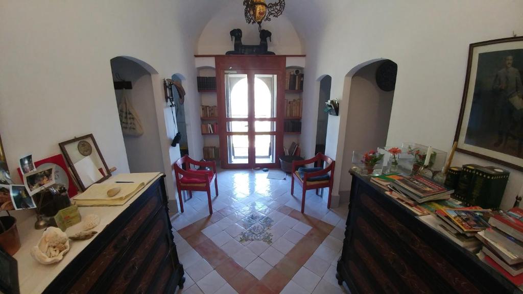 Posezení v ubytování Casa Migliaca
