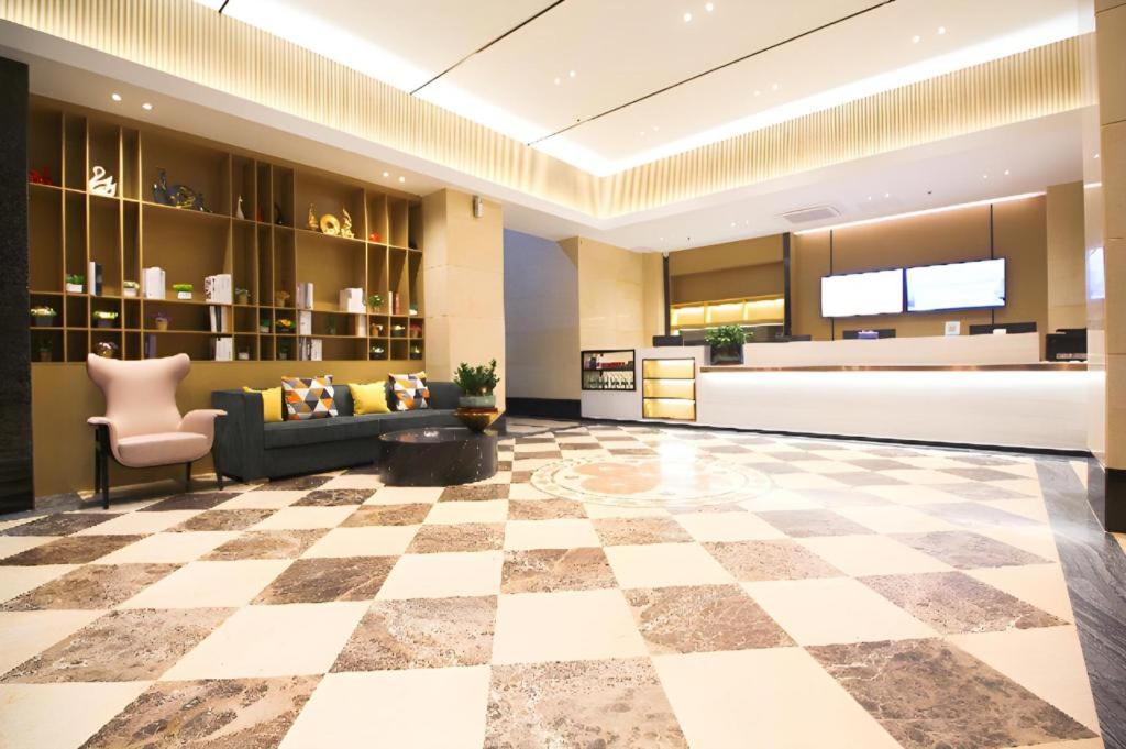 Posezení v ubytování City Comfort Inn Huizhou Zhongkai Huitai Industrial Park