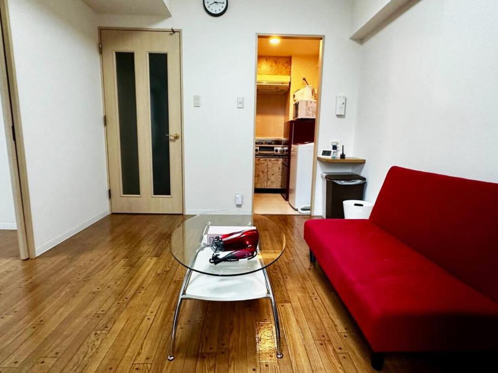 Kuchyň nebo kuchyňský kout v ubytování 302便利な立地札幌駅が徒歩7分の超人気で美室女性に人気