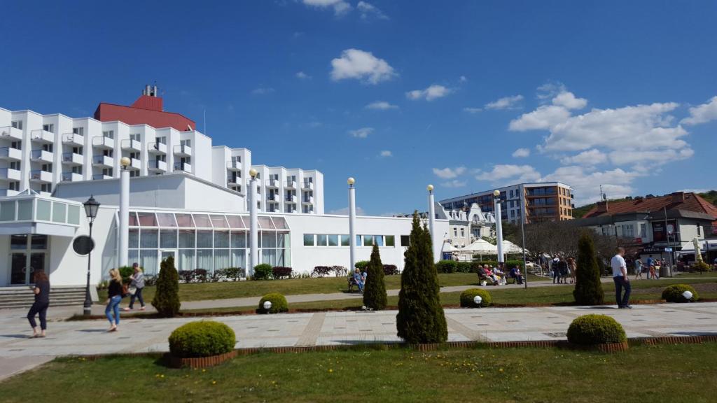 Budova, v ktorej sa apartmán nachádza