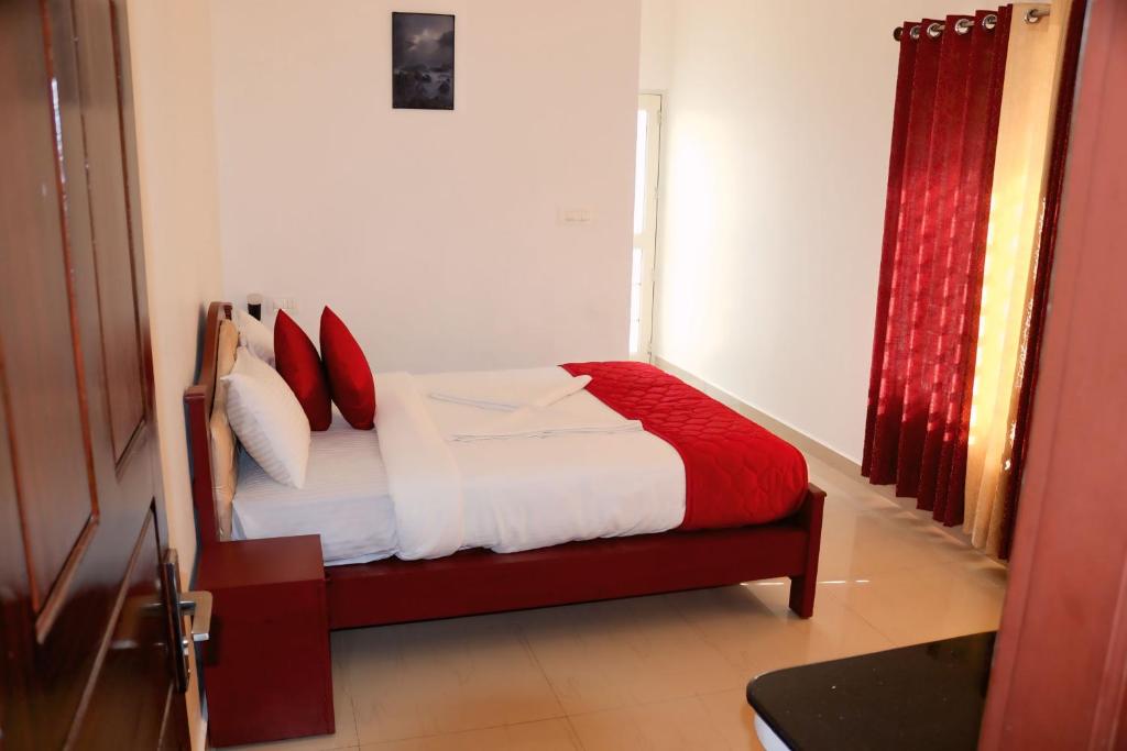 Giường trong phòng chung tại Casavalley