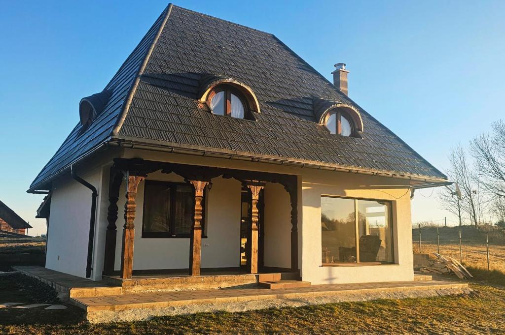 Budova, kde se vila nachází