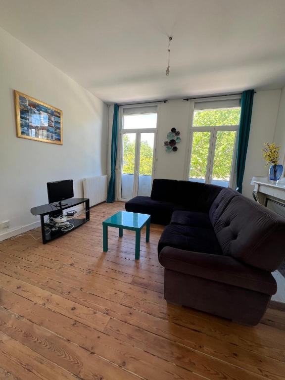 Χώρος καθιστικού στο Appartement La parenthèse Arcachonnaise