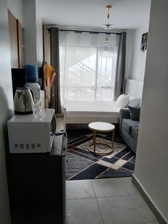 Posezení v ubytování Be Happy Homes Tsavo Fedha 1224