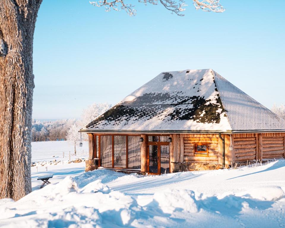 Το Metsapiiga Puhkemaja τον χειμώνα