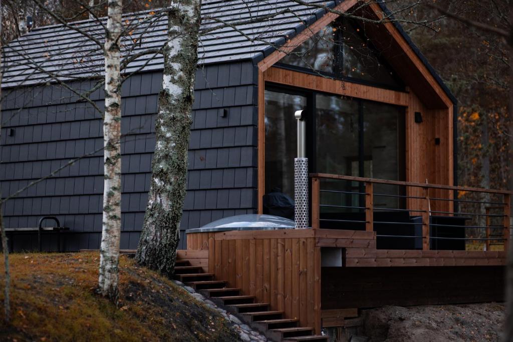 Το κτήριο όπου στεγάζεται  η βίλα