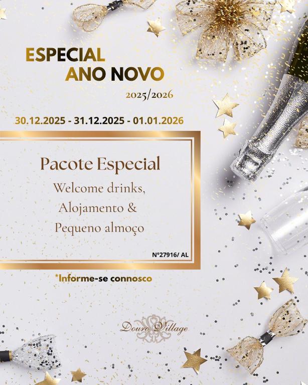 维拉·雷阿尔Douro Village的一张关于特别圣诞派对的传单