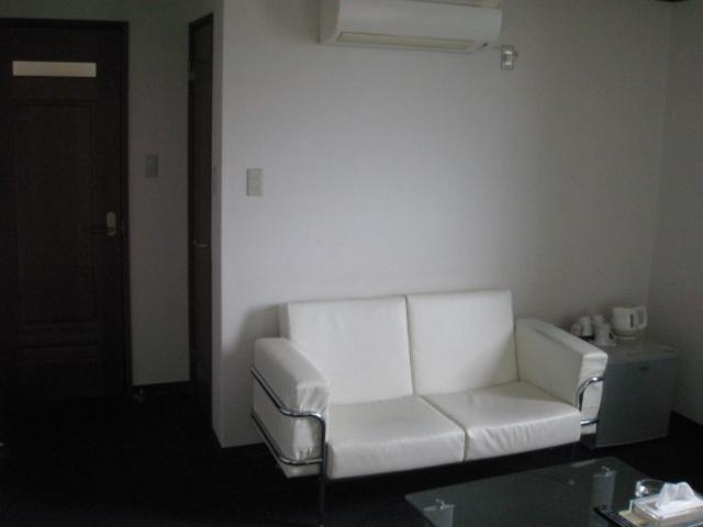 Posezení v ubytování Sakura Hotel Oami