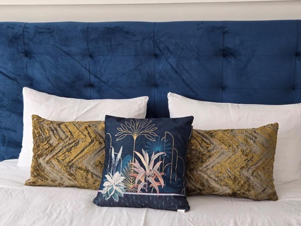 Postel nebo postele na pokoji v ubytování Groupe appart-La casa de Wael